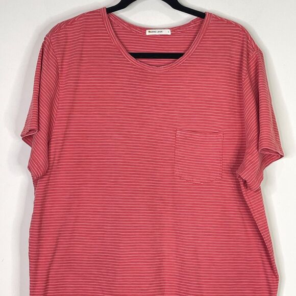 Marine Layer 2021 Saddle Pocket Tee Men's Size Large - Picture 4 of 10